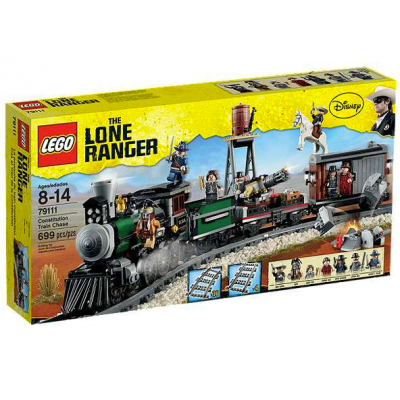 LEGO THE LONE RANGER Poursuite du train constitution 2013